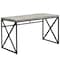 Monarch Specialties Computer Desk, Home Office, Laptop, Work, Metal, Laminate, Grey, Black, Contemporary, Modern I 7451 - alternate 1